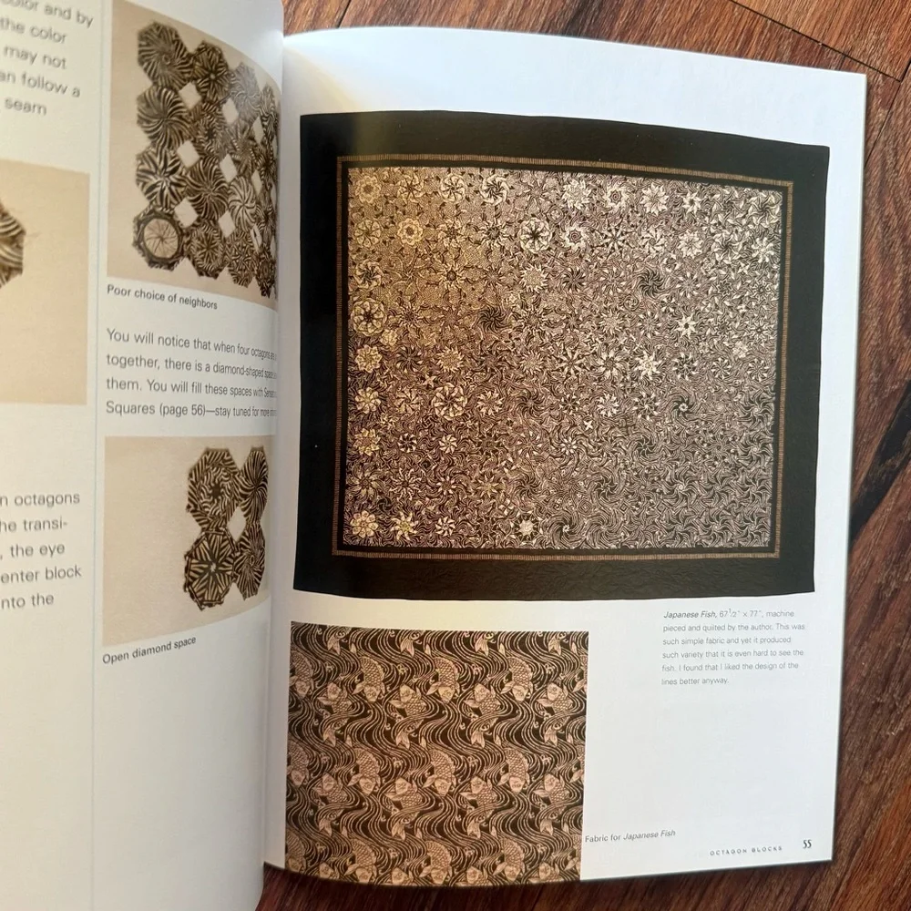 One Block Wonders: One Fabric, One Shape, One-of-a-Kind Quilts -Maxine Rosenthal - Picture 12 of 13